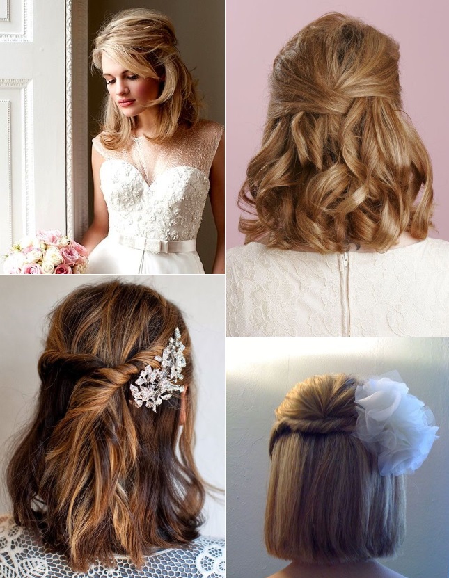 9 Short Wedding Hairstyles For Brides With Short Hair ...