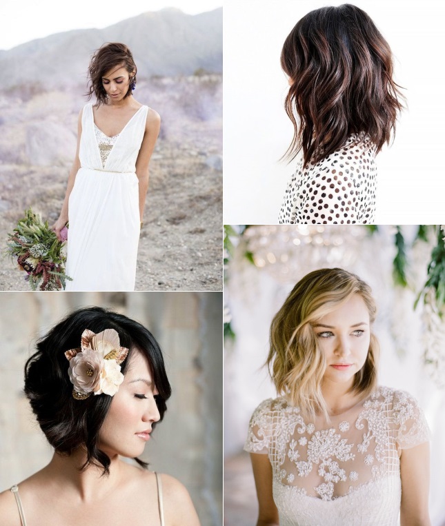 9 Short Wedding Hairstyles For Brides With Short Hair Confetti Ie