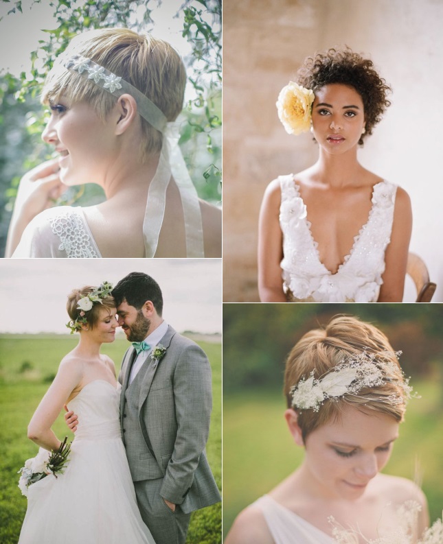 9 Short Wedding Hairstyles For Brides With Short Hair Confetti Ie