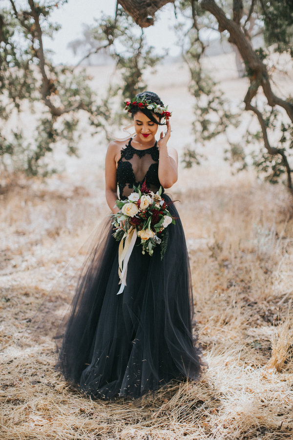 beautiful black wedding