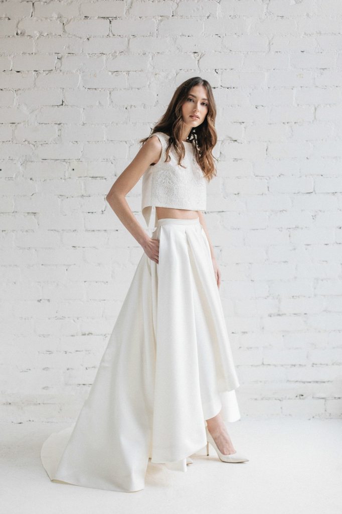 modern bridal separates