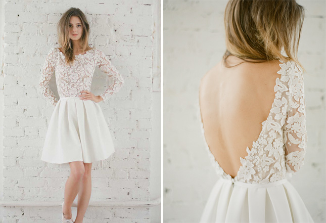 short winter wedding dresses