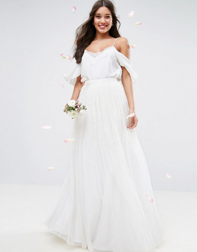 9 gorgeous affordable wedding  dresses  from ASOS  for the 