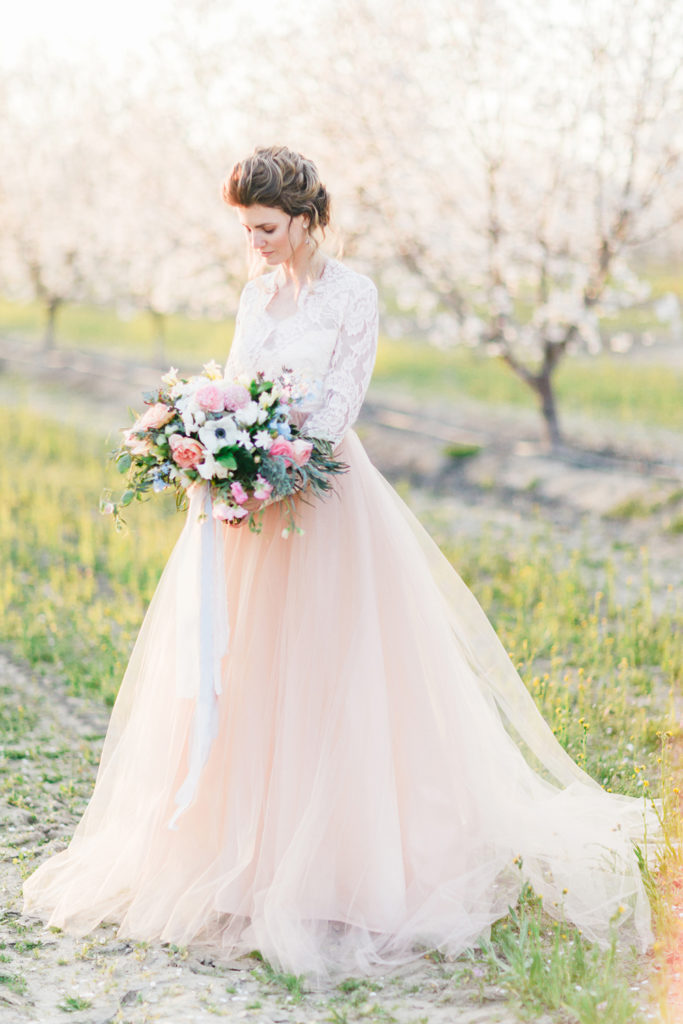 Pink Wedding Dresses Inspired by Mandy Moore's Gown ...