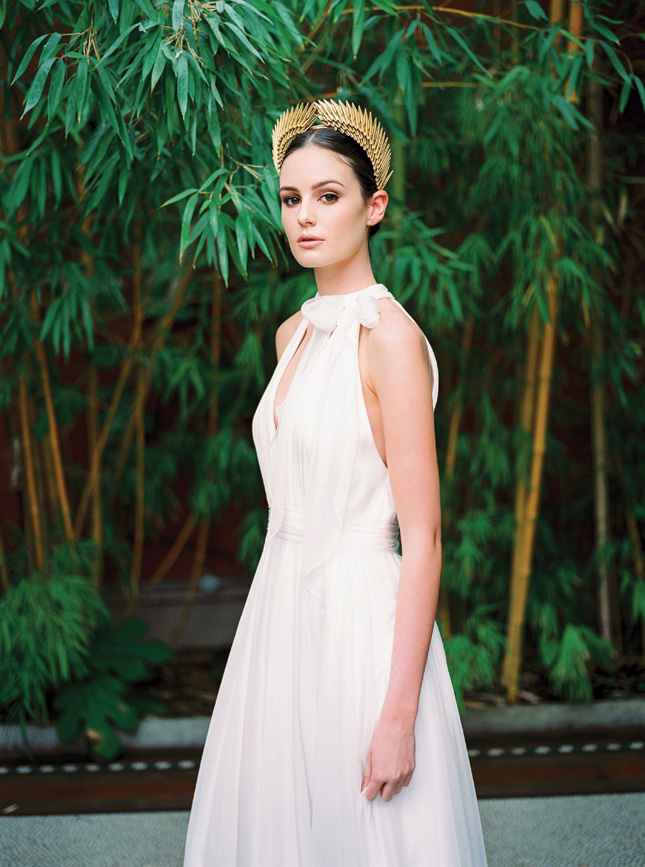 Davina Lynch bridal headpiece at Kilshane House, shot by Into The Light and styled by Grace & Savior