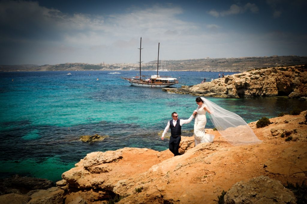 Destination wedding in Malta