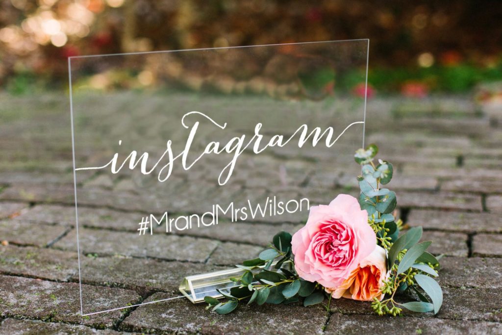 wedding hashtag