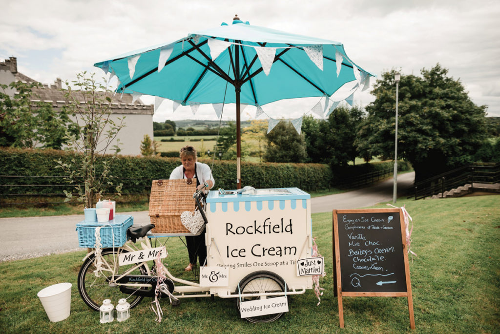 food trucks wedding ice cream