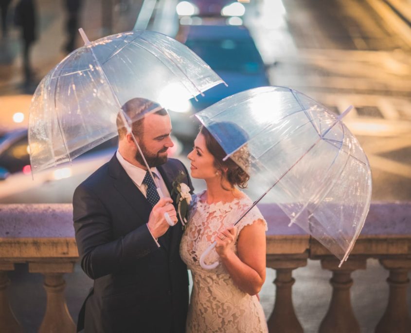 Wedding day rain