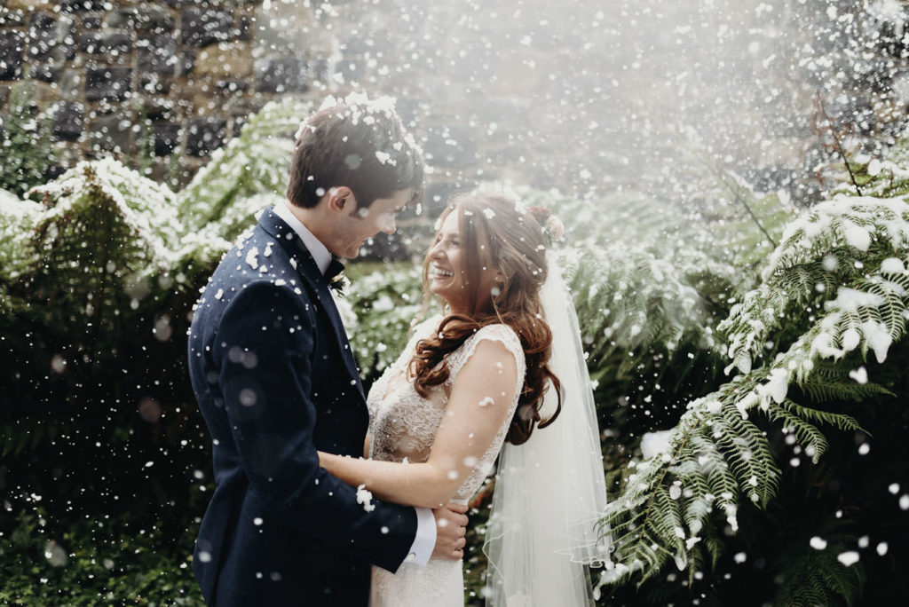 winter wedding timeline